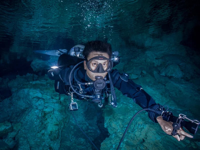 wai keen — GUE diver